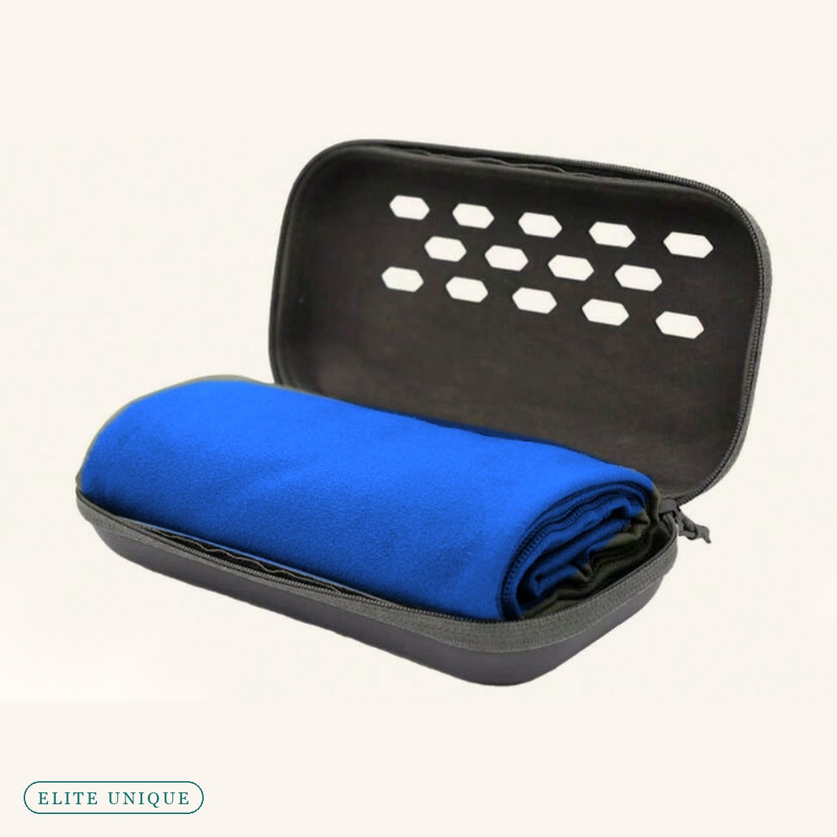 Microfibre Travel Towel in royal blue colour